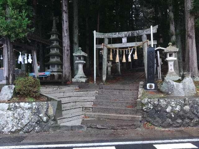 洩矢神社の参拝記録(軍畑先輩さん)