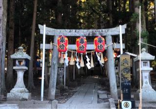 洩矢神社の参拝記録(竜胆の花さん)