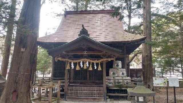 長野県茅野市ちの字御座石5307 御座石神社の写真4