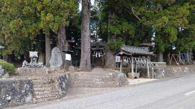 長野県諏訪郡富士見町乙事字乙事5410 乙事諏訪神社の写真1