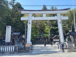 諏訪大社上社本宮の参拝記録(⛩️anco🍧さん)