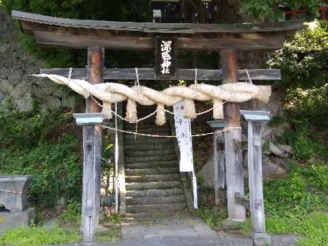 長野県上田市殿城字深区467 深區神社の写真2