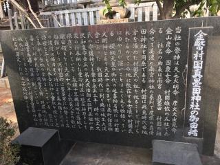 村国真墨田神社の参拝記録(じゃすてぃさん)