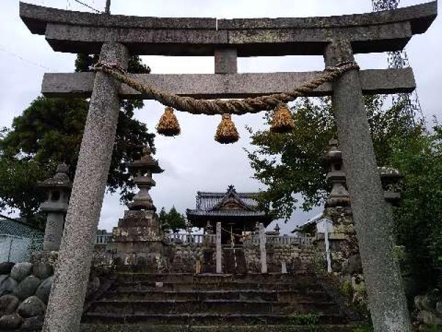 岐阜県各務原市鵜沼西町1丁目143番地 二ﾉ宮神社の写真1