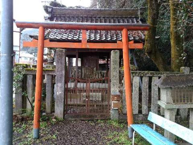 岐阜県岐阜市万力町13番地 稲荷神社の写真1