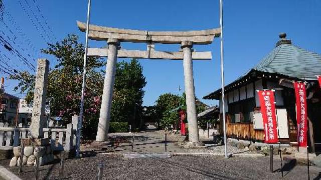 岐阜県岐阜市東鶉字五坪597番地 鶉田神社の写真1