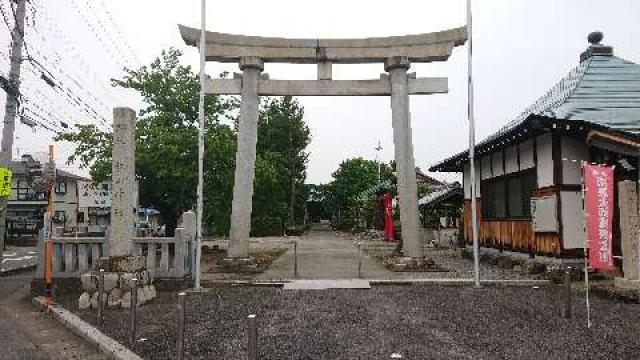 岐阜県岐阜市東鶉字五坪597番地 鶉田神社の写真2