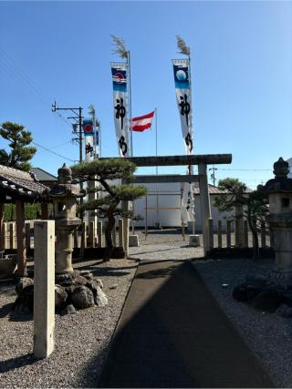 神明神社の参拝記録(二代目無宿さん)