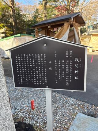 浅間神社（三島市芝本町）の参拝記録(⛩️🐍🐢まめ🐢🐍⛩️さん)