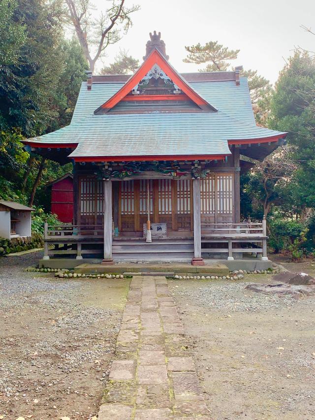 静岡県熱海市初島5 初木神社の写真1
