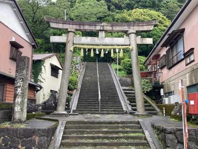 新井神社の参拝記録1