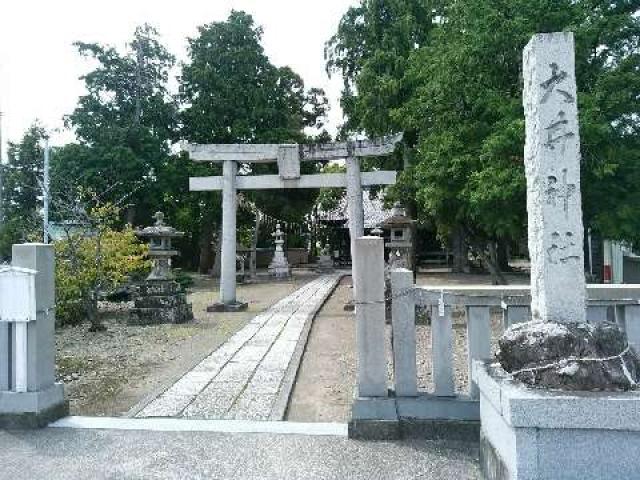 静岡県焼津市保福島1117 大井神社の写真1