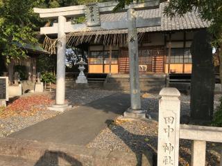 田中神社の参拝記録(cobaさん)