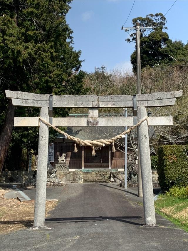 静岡県菊川市高橋2018 熊野神社の写真1
