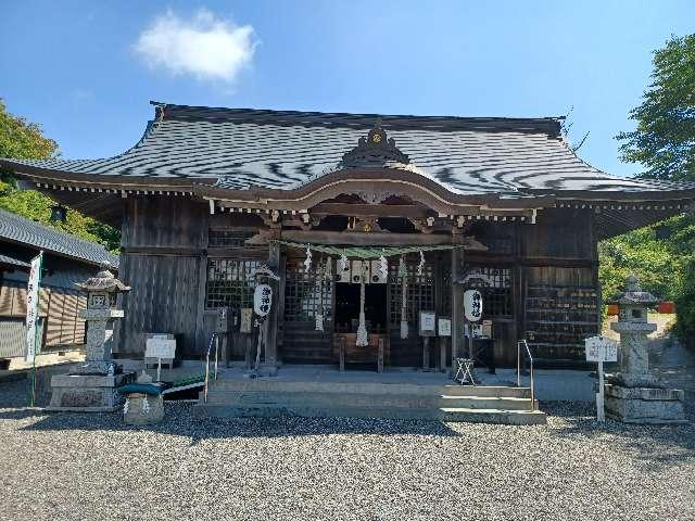 赤尾渋垂郡辺神社の参拝記録3