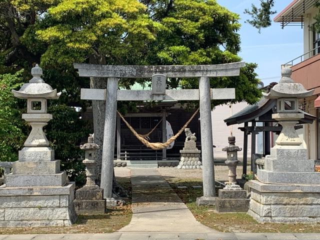 静岡県磐田市鮫島 天神社の写真1