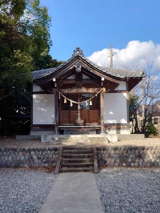 八幡宮（磐田市新貝）の参拝記録1