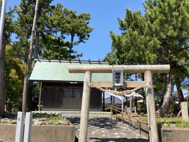 神明宮の参拝記録1