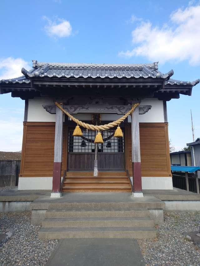 静岡県磐田市富里186 諏訪神社の写真1