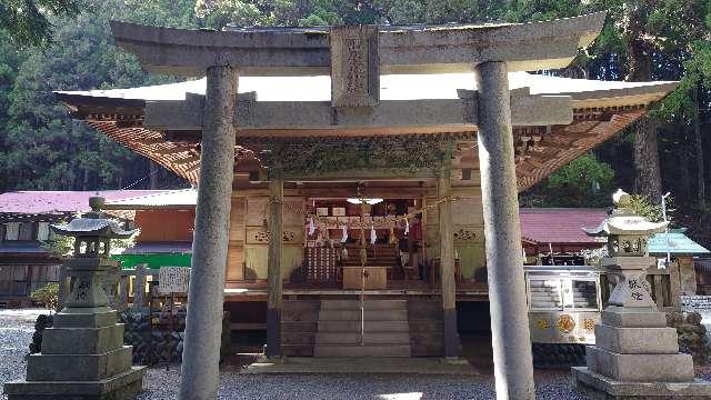 静岡県浜松市天竜区水窪町山住230 山住神社の写真2