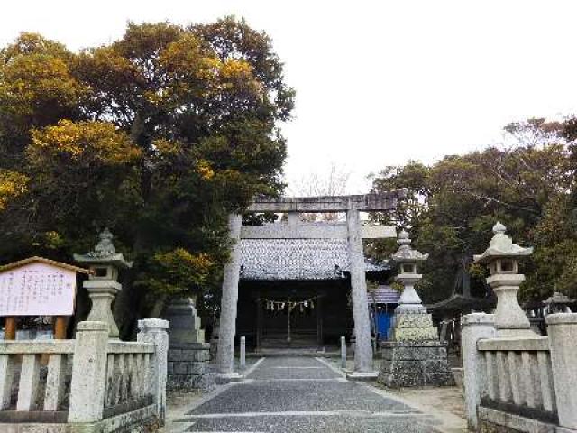 静岡県浜松市中央区雄踏町宇布見8690-1 息神社の写真1