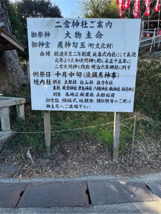 二宮神社の参拝記録(こーちんさん)