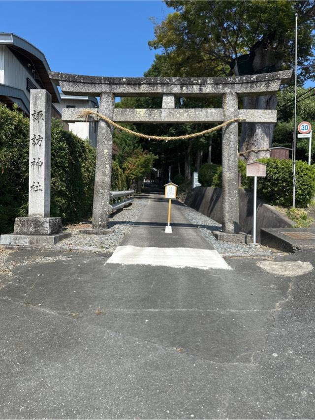 諏訪神社の参拝記録4