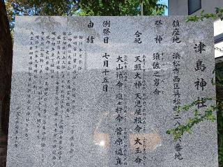 津島神社の参拝記録(銀玉鉄砲さん)