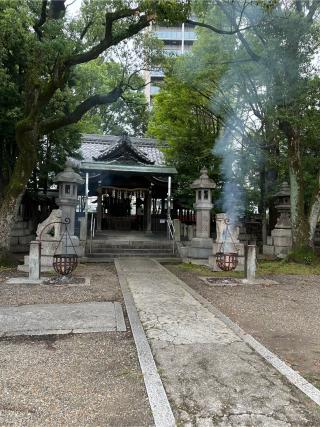 住吉神社の参拝記録(もみじさん)