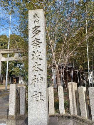 多奈波太神社の参拝記録(銀玉鉄砲さん)