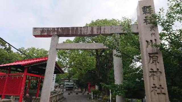 川原神社の参拝記録(のぶちゃんさん)