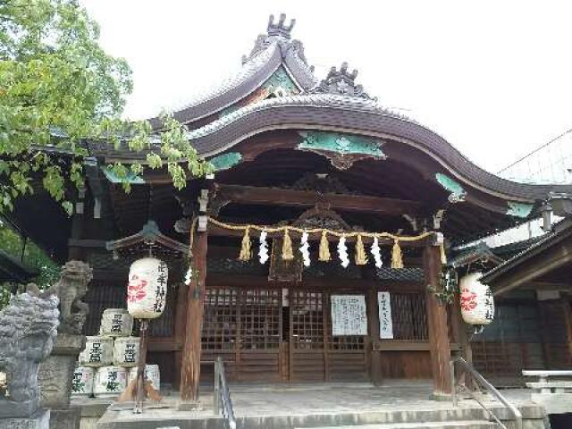 愛知県名古屋市千種区今池1-4-18 高牟神社（古井八幡）の写真1