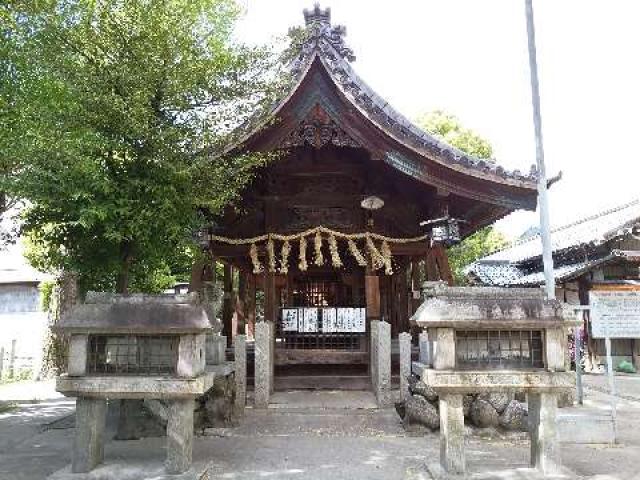 愛知県名古屋市中村区日比津町1-1-25 白山神社（日比津白山神社）の写真1