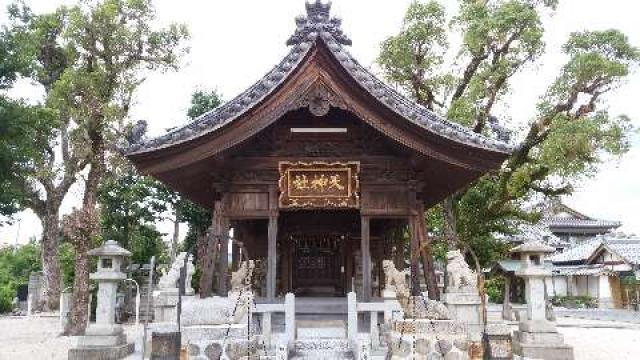 愛知県名古屋市中村区烏森町字村内下66 天神社（烏森天神社）の写真1