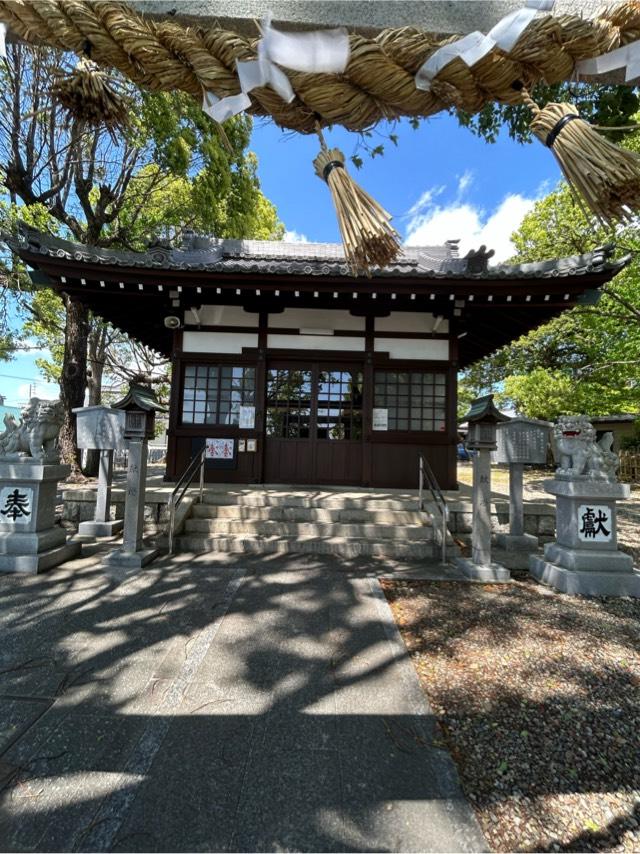 西八幡社の参拝記録3