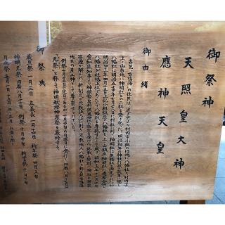 八幡社（古鳴海八幡社）の参拝記録(ワヲンさん)