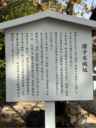 猪子石神明社の参拝記録(シンヤさん)