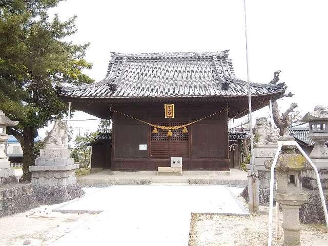 愛知県西尾市田貫町西之川64-2･65 田貫神明社の写真1