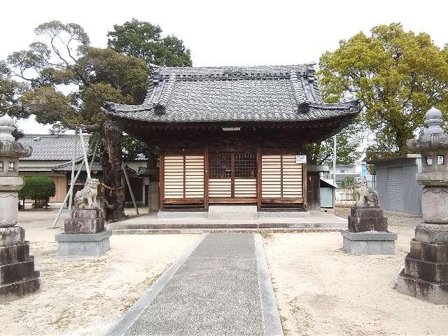 愛知県西尾市上矢田町熊子99･100 矢田神社の写真1