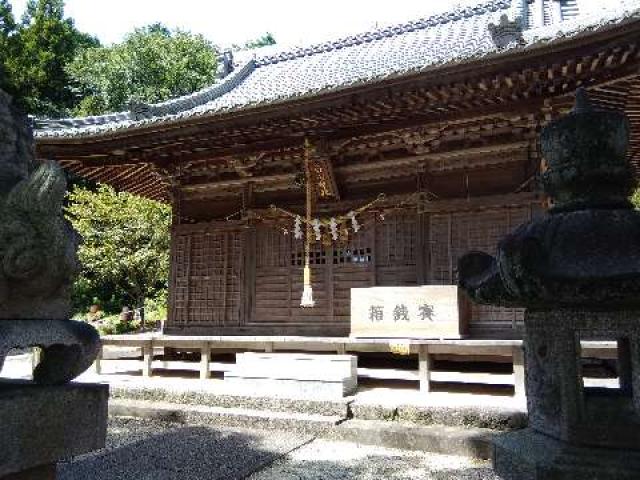 愛知県西尾市西浅井町札木18 白山神社の写真1