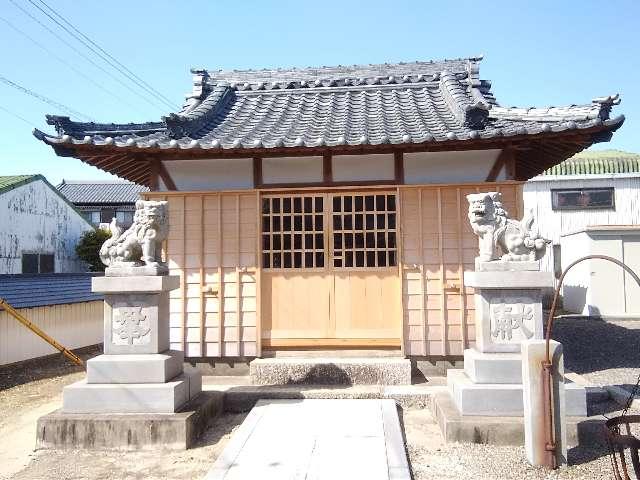 愛知県西尾市中根町四の割東33 中根神明社の写真1