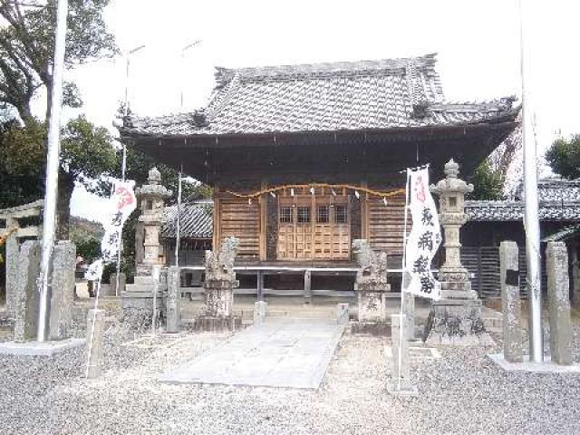 愛知県額田郡幸田町大字野場字西脇14 熊野神社の写真1