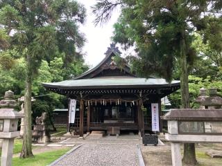 藤島神社の参拝記録(じゃすてぃさん)