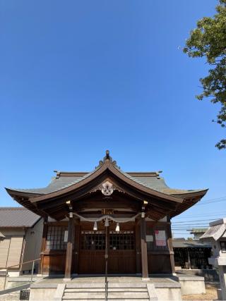 森岡八幡社の参拝記録(恭子さん)