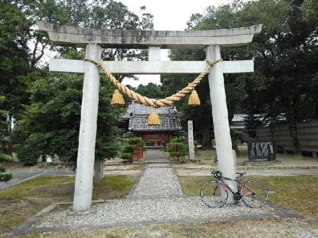 愛知県岡崎市東阿知和町字北山39 謁播神社の写真2