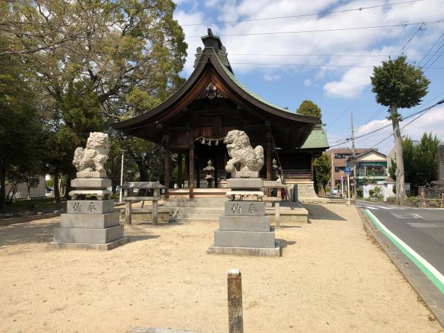 愛知県北名古屋市九之坪市場17 十所社の写真1