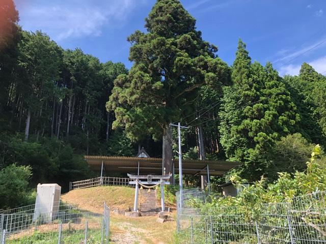 愛知県新城市作手中河内字札前44-1 八幡社の写真1