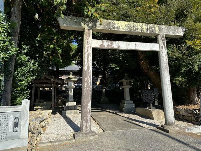 愛知県田原市芦町字柿ノ木12 阿志神社の写真1