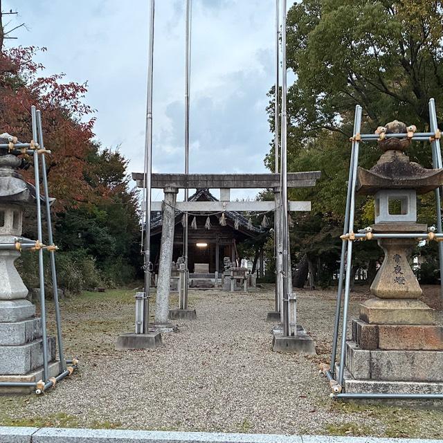 梁川八幡社の参拝記録1