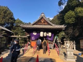 八幡社（渡内八幡社）の参拝記録(田中さん)